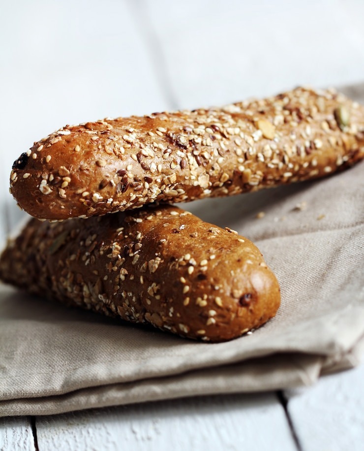 Classic French baguette