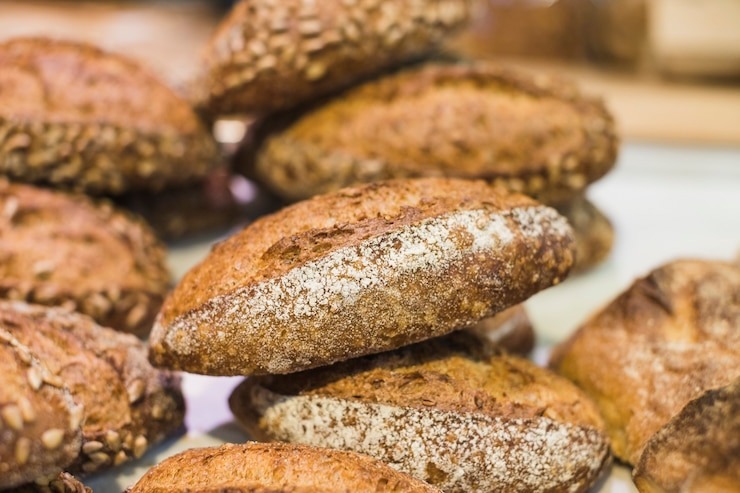 Fully-baked whole wheat bread